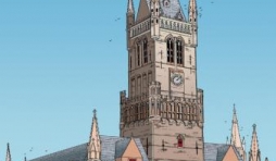 Les Voyages de Jhen – Bruges de Ferry et Jacques Martin – Casterman.